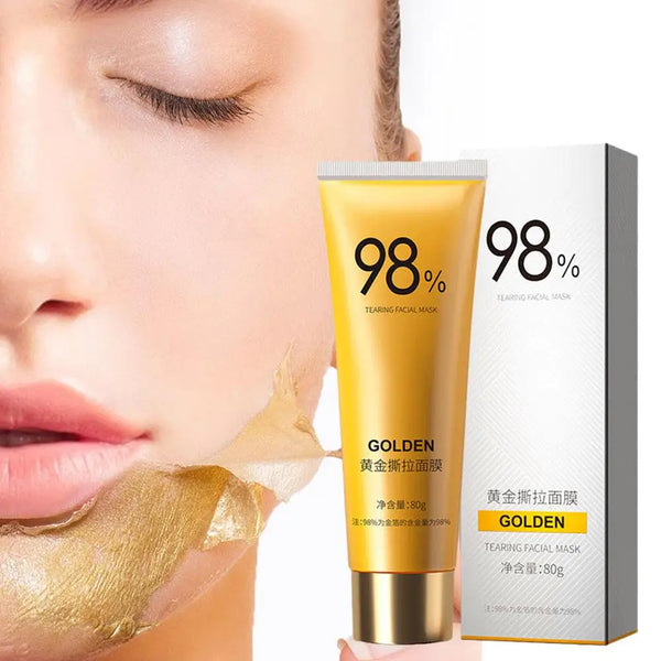 Gold peel-off face mask, 80 g jar