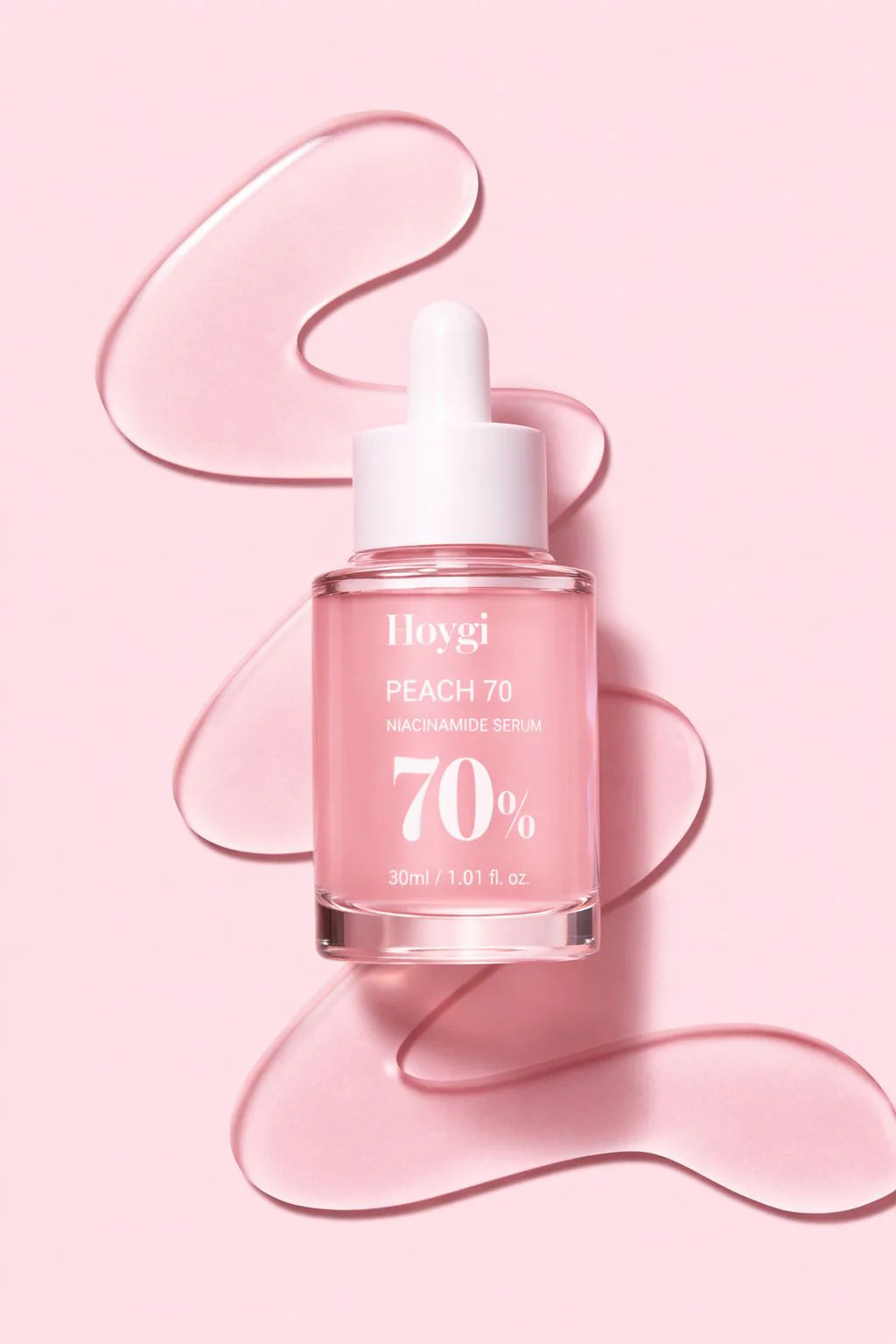 Niacinamide facial serum bottle