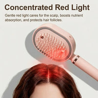Electric aromatherapy mist massage comb