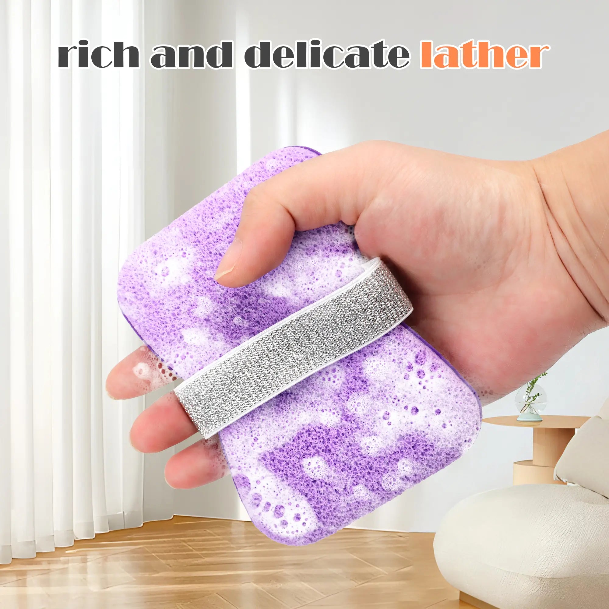Transform Your Shower Routine with Our Exfoliating Loofah Bath Bag - 2 Pack Sponge Soap Saver for Luxurious Lather and Long-Lasting Soap Storage