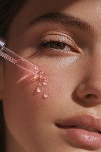 Niacinamide facial serum bottle