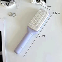 Self-Cleaning Hair Brush - Light Purple