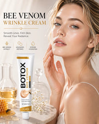 Bee venom moisturizing facial balm jar
