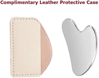 Stainless steel gua sha facial tool