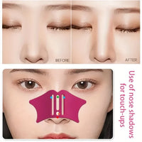 4-in-1 silicone nose contour and eyeliner stencil