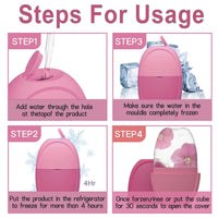 Facial ice roller for face and under-eye massage