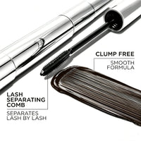 Metal wand tubing mascara