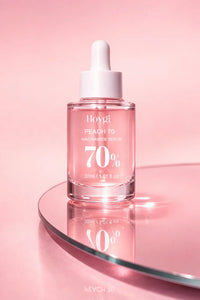 Niacinamide facial serum bottle