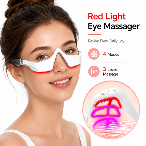 3D Red Light EMS Eye Massager - Dark Circle & Fine Line Care