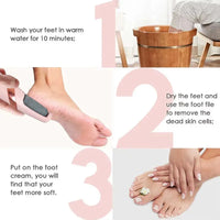 Rechargeable electric callus remover for feet