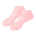 Silicone moisturizing foot socks for dry, cracked feet