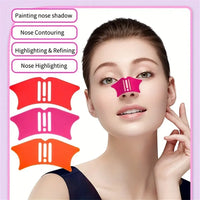 4-in-1 silicone nose contour and eyeliner stencil