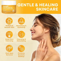 Turmeric moisturizing face cream, 50 g jar
