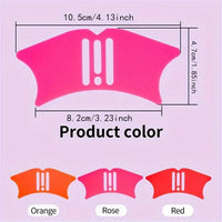 4-in-1 silicone nose contour and eyeliner stencil