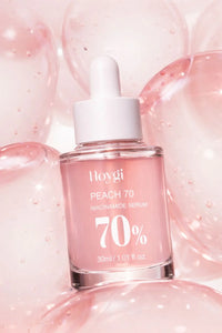 Niacinamide facial serum bottle